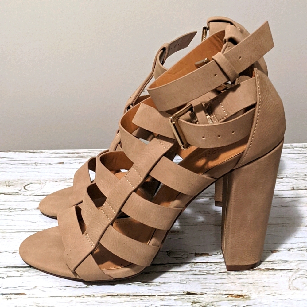 Heeled sandals
